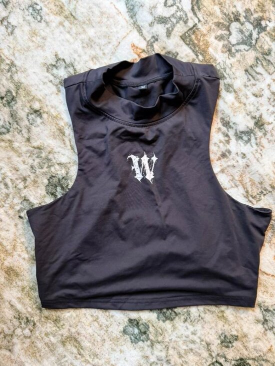 Wrath Performance Tops - Wrath Performance Logo Sports Bra (High Neck)